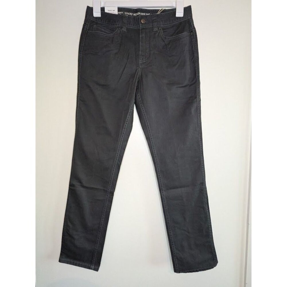 Toad & Co Lean Pants Mission Ridge Men 30x32 Relaxed Fit Gray Chino MSRP $90 NEW